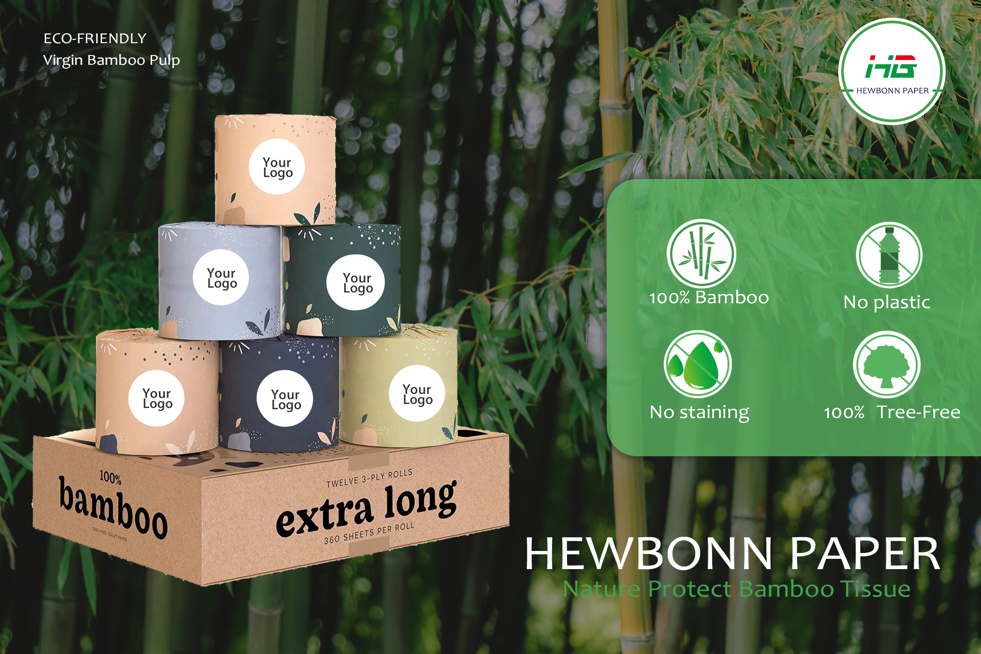 How to Choose Toilet Tissue Paper Manufacturer? Wood pulp, Bamboo pulp and Recycled pulp Mixed pulp, what's the difference in tissue paper?