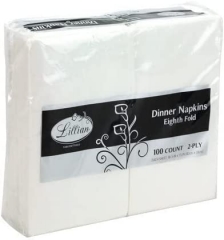 Disposable Paper Napkins & Serviettes for Restaurant, Catering & Events | 2 Ply