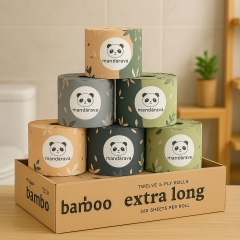 Bamboo Toilet Paper Roll | Eco-Friendly Bamboo Toilet Tissue