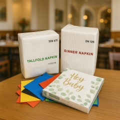 Disposable Paper Napkins & Serviettes for Restaurant, Catering & Events | 2 Ply