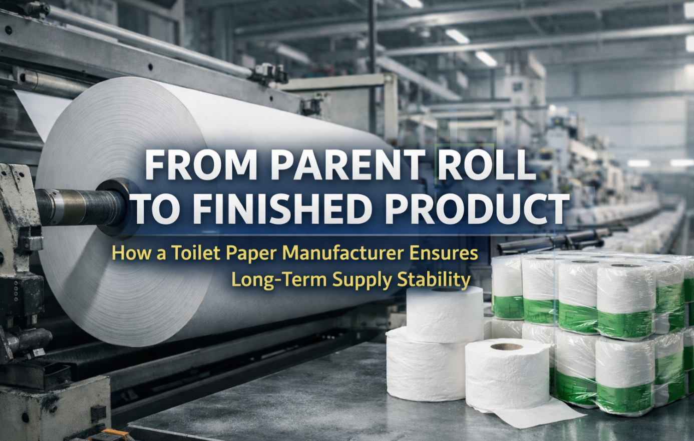 From Parent Roll to Finished Product | Reliable Toilet Paper Manufacturer