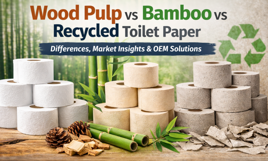 Wood, Bamboo & Recycled Pulp Toilet Paper: Market Guide for Importers & Brands