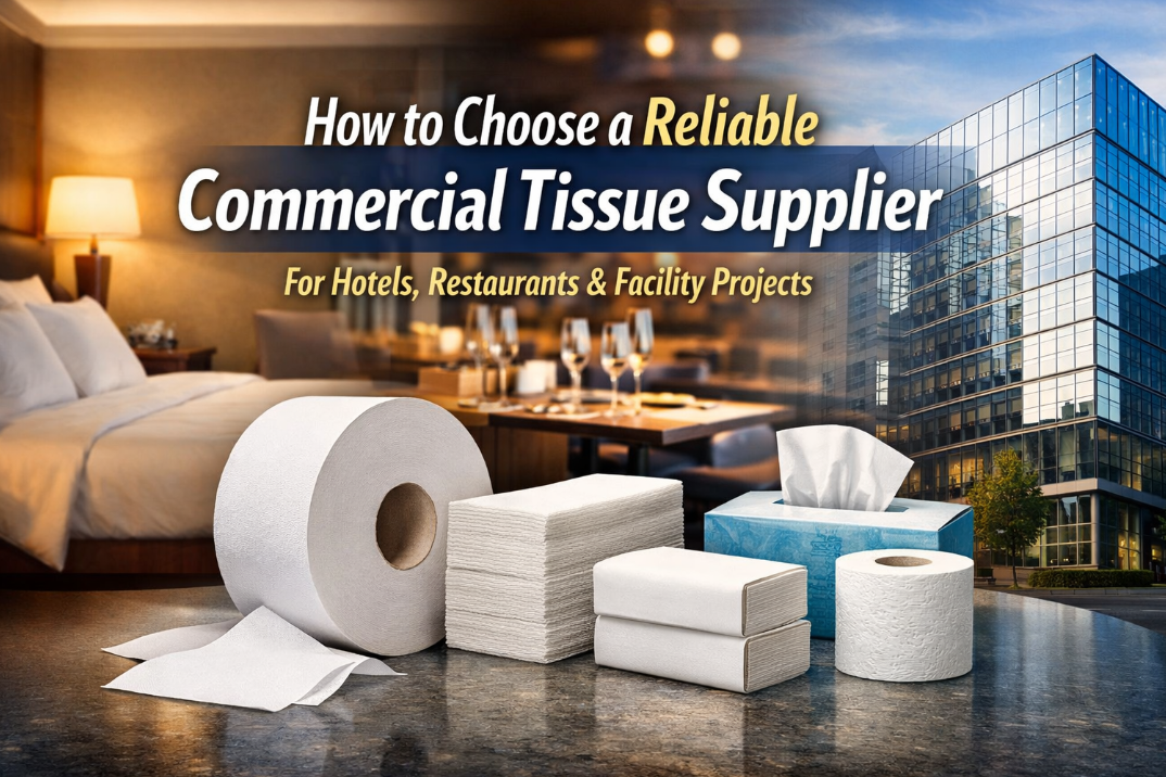 Commercial Tissue Supplier for Hotels & Restaurants | Hewbonn Paper Solutions